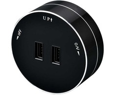 Viking Technology Viking lizdo modulis A50, 2x USB-A, juodas