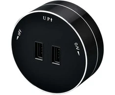 Viking Technology Viking lizdo modulis A50, 2x USB-A, juodas
