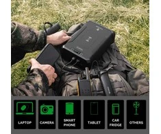 Viking Powerbank Viking lauko maitinimo blokas VIDAR III, 96000 mAh, belaidis įkrovimas