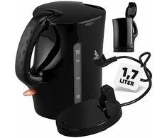 Clatronic WK 3819 electric virdulys 1.7 L 2200 W Juodas