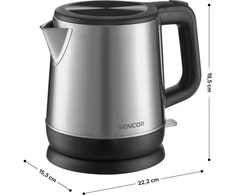 Virdulys Sencor Elektrinė SWK 1040SS 1L (41027305)