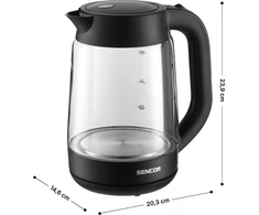 Virdulys SENCOR SWK 1786BK juoda