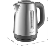 Virdulys Sencor SWK 1830SS Elektrinis virdulys 1.8L 2200W SWK 1830SS
