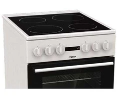 Viryklė Mora C 2245 AW 50cm freestanding glass ceramic cooker