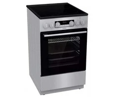 Viryklė Mora C 8678 BS 50cm freestanding glass ceramic cooker