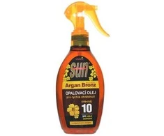 „Vivaco Sun Vital“ apsauginis aliejus nuo saulės su organiniu argano aliejumi SPF 10, 200 ml