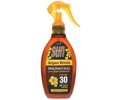 Vivaco Sun Vital apsaugos nuo saulės aliejus su organiniu argano aliejumi SPF 30, 200 ml