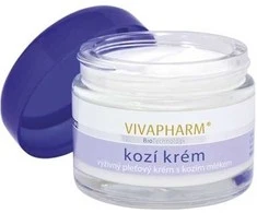 Vivaco Vivapharm Veido kremas su ožkos pienu 50ml