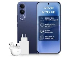 Vivo V70 FE 8GB/256GB Ocean Mėlyna (GiftPack)