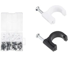 Wadfow Cable clips set 134pcs
