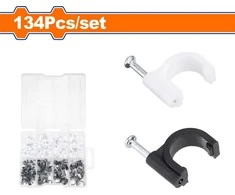 Wadfow Cable clips set 134pcs