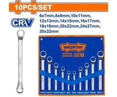 Wadfow Double-ended spanner set 10pcs
