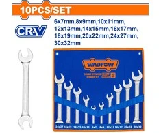 Wadfow Double Sided Wrench Set 10pcs