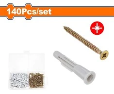 Wadfow dowel with screw set 140pcs