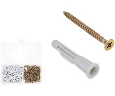Wadfow dowel with screw set 140pcs
