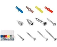 Wadfow dowel with screw, set of 140