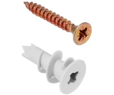 Wadfow dowel with wood screw set 120pcs