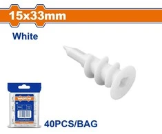 Wadfow Drywall dowel 15x33mm, set of 40 pcs