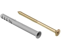 Wadfow Frame dowel 8x80mm+screw 5.2x85mm,set of 10