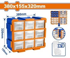 Wadfow Modular storage tower 380x155x320mm