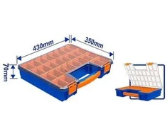 Wadfow Plastic organizer 430x350x70mm 16.5"