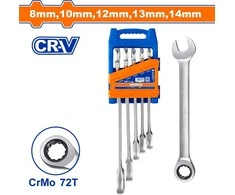 Wadfow Ratchet Wrenches Set 5pcs
