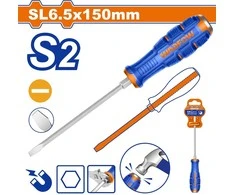Wadfow Screwdriver ratchet + bits set 28pcs