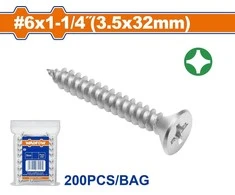 Wadfow Self-tapping screw ZH 3.5x32mm, set of 200 pcs