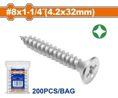Wadfow Self-tapping screw ZH 4.2x32mm, set of 200 pcs