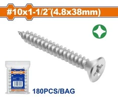Wadfow Self-tapping screw ZH 4.8x38mm, set of 180 pcs