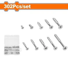 Wadfow Self-tapping screw ZH set 302 pcs