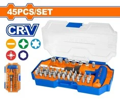 Wadfow T-Shaped Screwdriver Set 45pcs