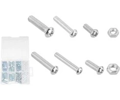 Wadfow Threaded screw set 164 pcs