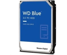 „Sandisk Western Digital WD Mėlyna“ 3,5 colio kompiuterio vidinis kietasis diskas, 4 TB, 5400 RPM, 128 MB, 3,5 colio, „Serial ATA III“
