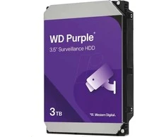 Western Digital Violetinė internal hard drive 3 TB 5400 RPM 128 MB 3.5" Serial ATA III