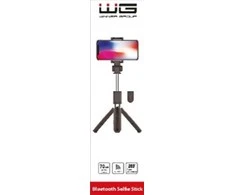 „Winner Group WG“ – asmenukių lazda WG 6, asmenukių lazda + trikojis, teleskopinė, su „Bluetooth“ mygtuku, juoda