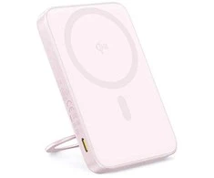 Baseus PicoGo Qi2 5000mAh 20W rožinė