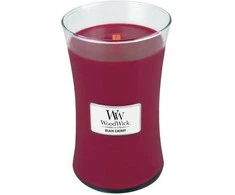 WoodWick Aromatinė žvakė (Black Cherry), 609,5 g