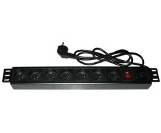 Šakotuvas XtendLan 19'' distribution panel 7x 230V, CSN, 1,8 m