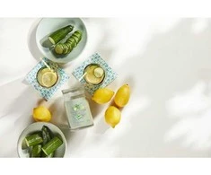 Yankee Candle Aromatinė žvakė "Signature", didelė stiklinė "Cucumber Mint Cooler" 567 g
