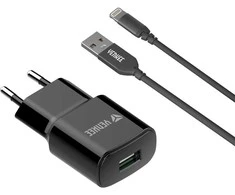 Įkroviklis Yenkee YAC 4600 Lightning pakrovėjas 2,4A YENKEE