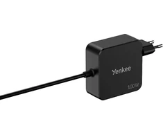 Yenkee Maitinimo šaltinis Įkroviklis 100w usb-c yau ntc100 pd 100w,kabelis 1.8m