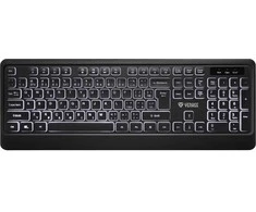 Yenkee USB Klaviatūra YKB 1025CS Vision, laidinė, su apšvietimu, juoda
