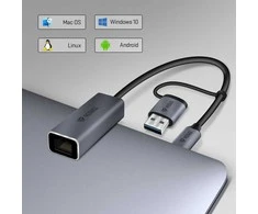 YTC 013 USB C ir Ethernet RJ-45 YENKEE