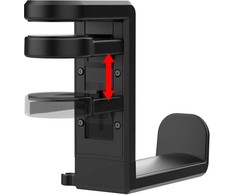 YHS 02BK HINGE Ausinės Hanger YENKEE