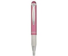 Zebra 46617 Ballpoint pen "Telescopic Metal Stylus", mėlynas, 0,24 mm, telescopic, metal, pink barrel, Z