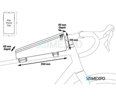 Zefal Console Pack T3 Frame Bag (New)