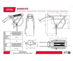 ZÉFAL Carrier Raider R70, rear