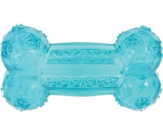 Zolux TPR POP žaislinis kaulas 12 cm col. turkis