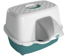 Zolux tualetas katėms SMART OUTDOOR dengtas žalias
